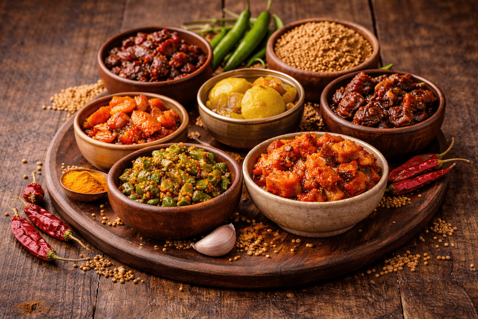 Spices and ingredients